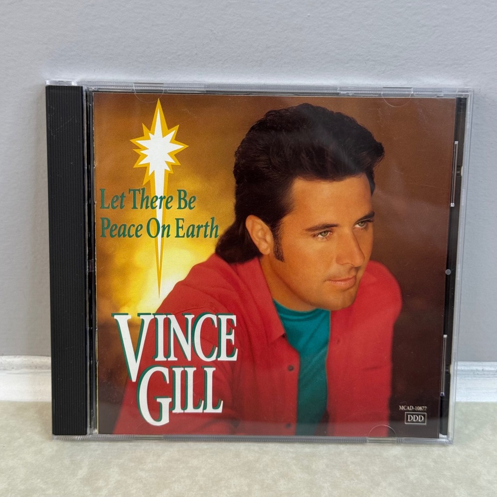 Vince Gill:‎ Let There Be Peace On Earth (CD MCA Records) Christmas Music